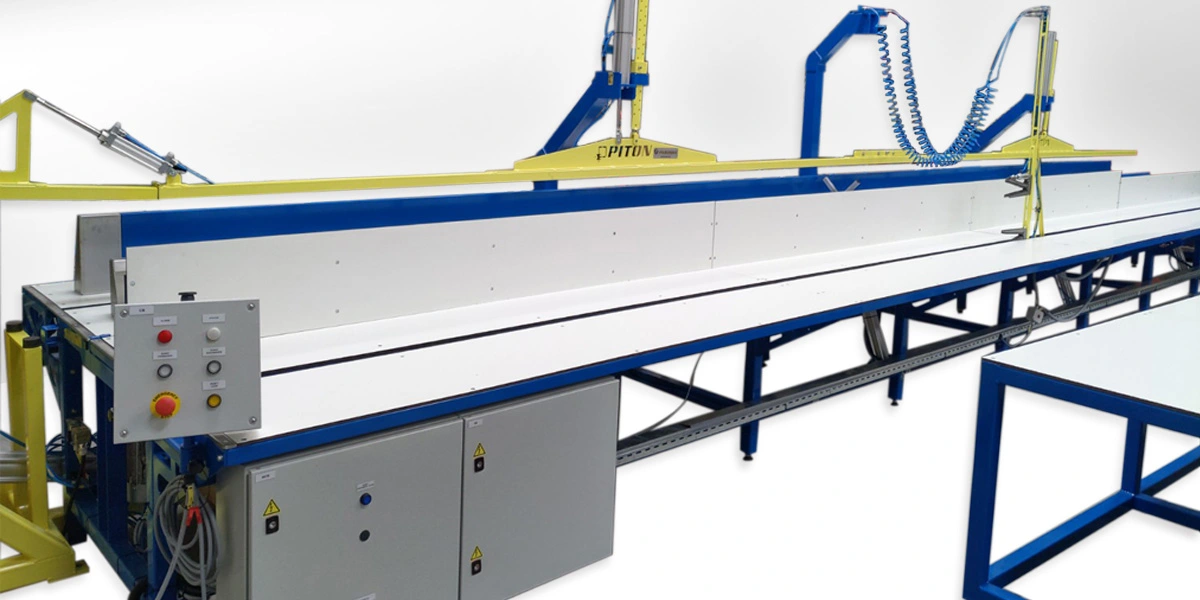 Flexible Duct Insulation & Packing Machine - Insulation & Packing Industrial Equipment | Piton Engineering